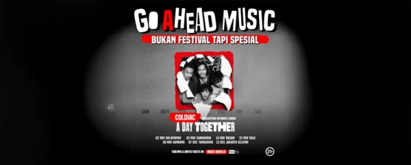 Nikmati momen eksklusif bersama Coldiac di 'A Day Together' dengan BBQ party dan musik asik! Beli tiket resmi hanya di exotix.id.